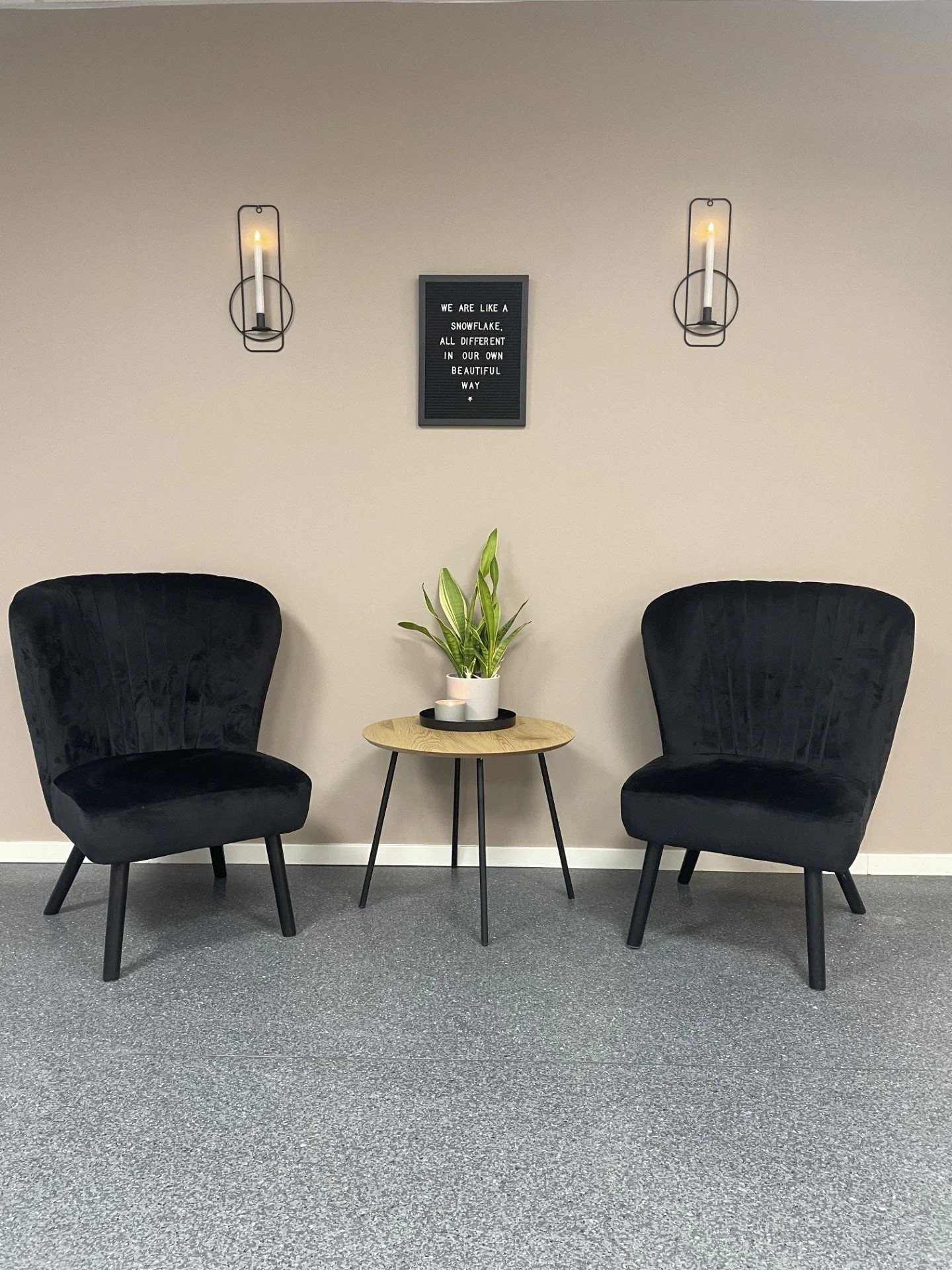 Venterommet hos Beautician Klinikk