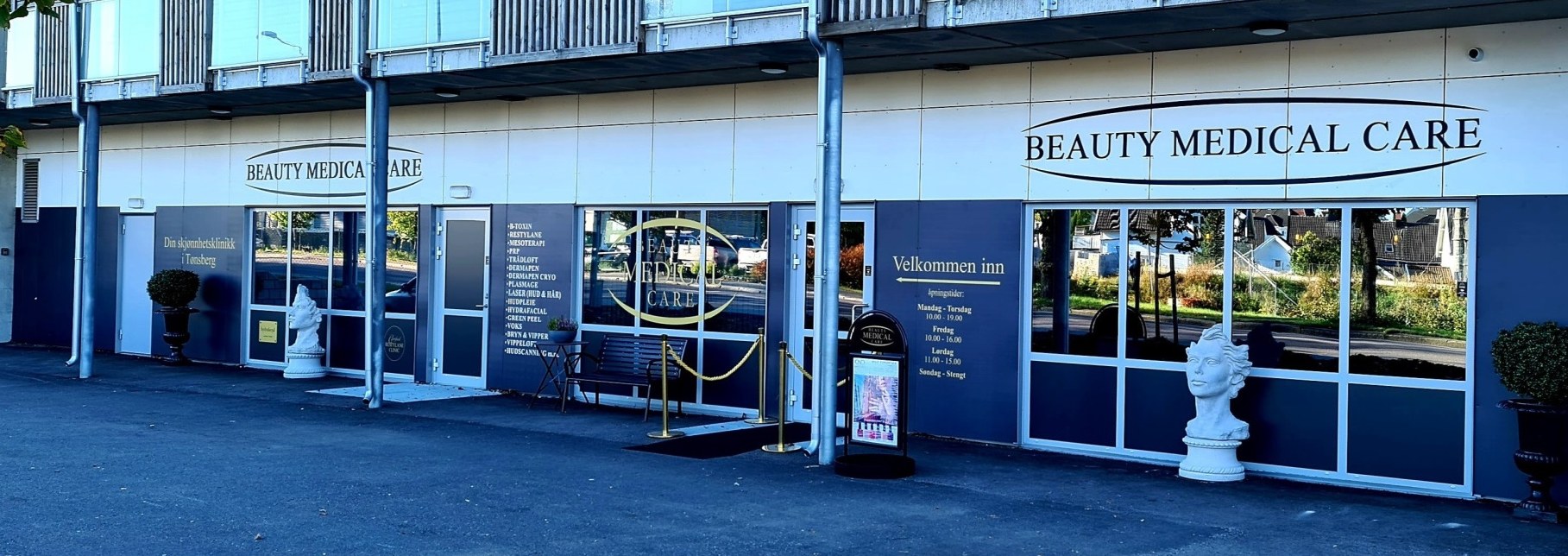Beauty Medical Care sin klinikk i Teglhageveien, Tønsberg
