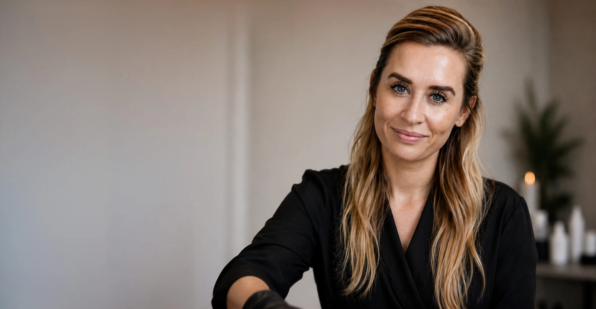 Michala von Bernstorff i klinikken p&aring; Store Torv i Aarhus