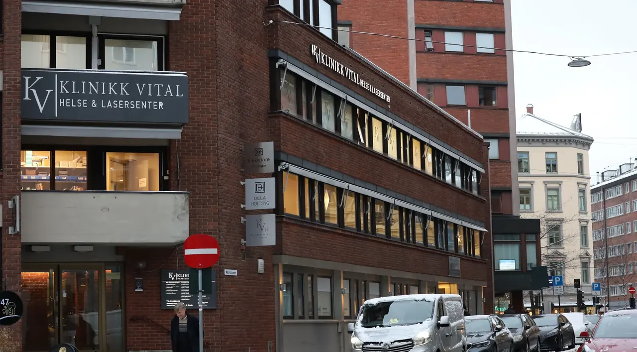 Bygget i Majorstuveien 36B der Klinikk Vital holder til