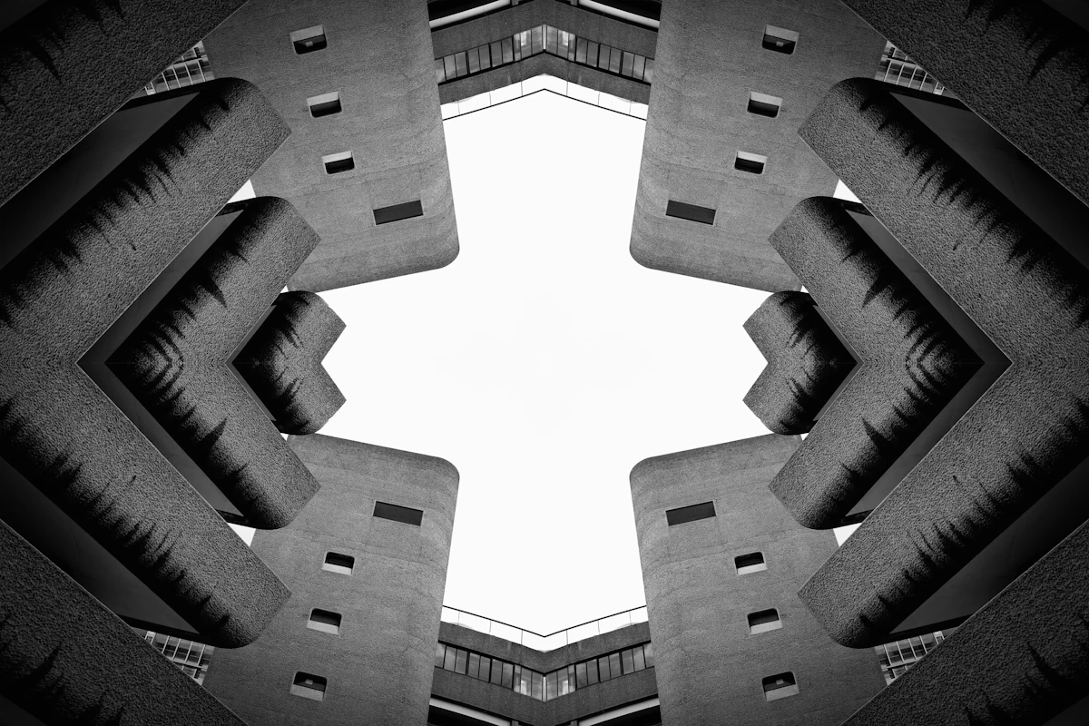 Boligkompleks, betongstruktur