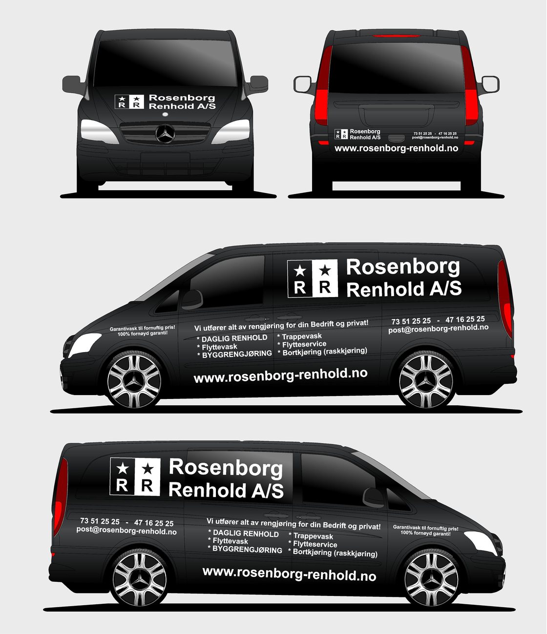 Mercedes Vito varebil for transport